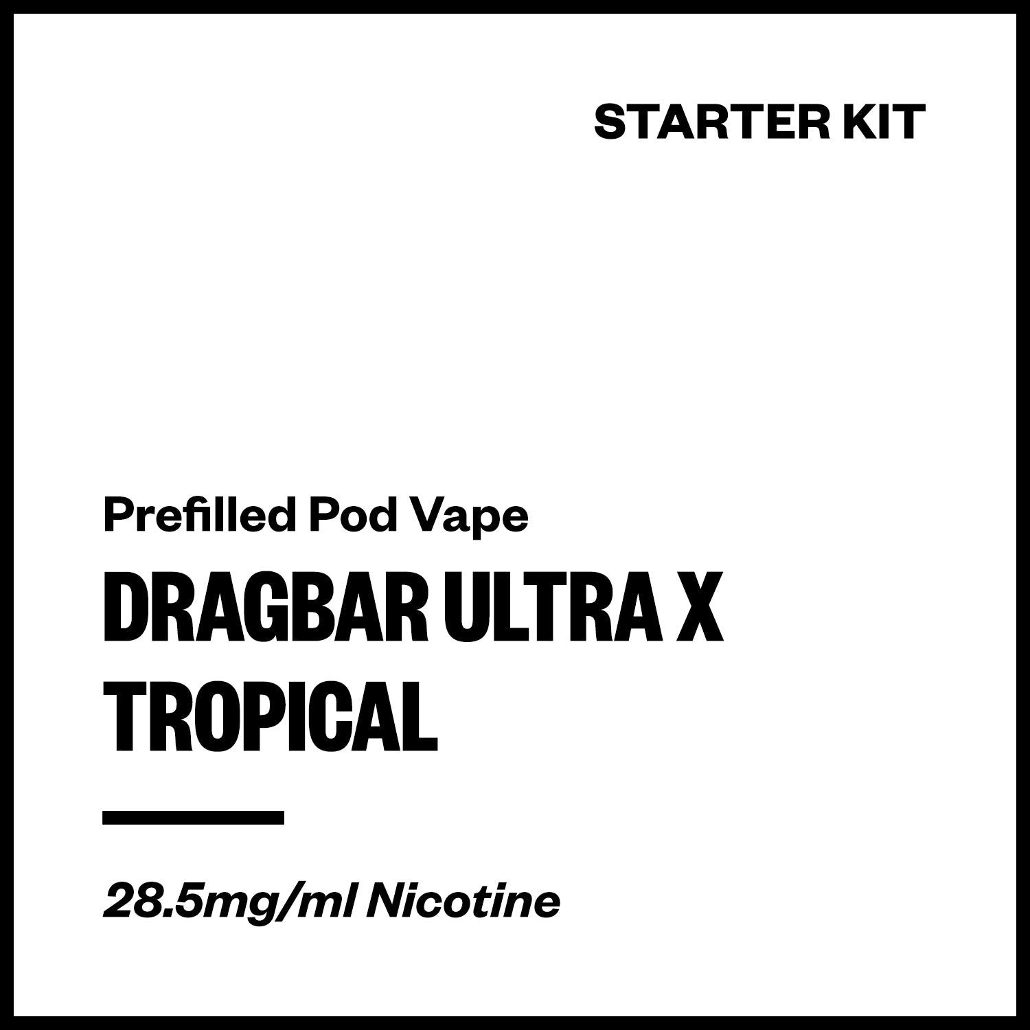 dragbar-ultra-x-kit-tropical.jpg Dragbar Ultra X - Tropical (Starter Kit) - Image 1