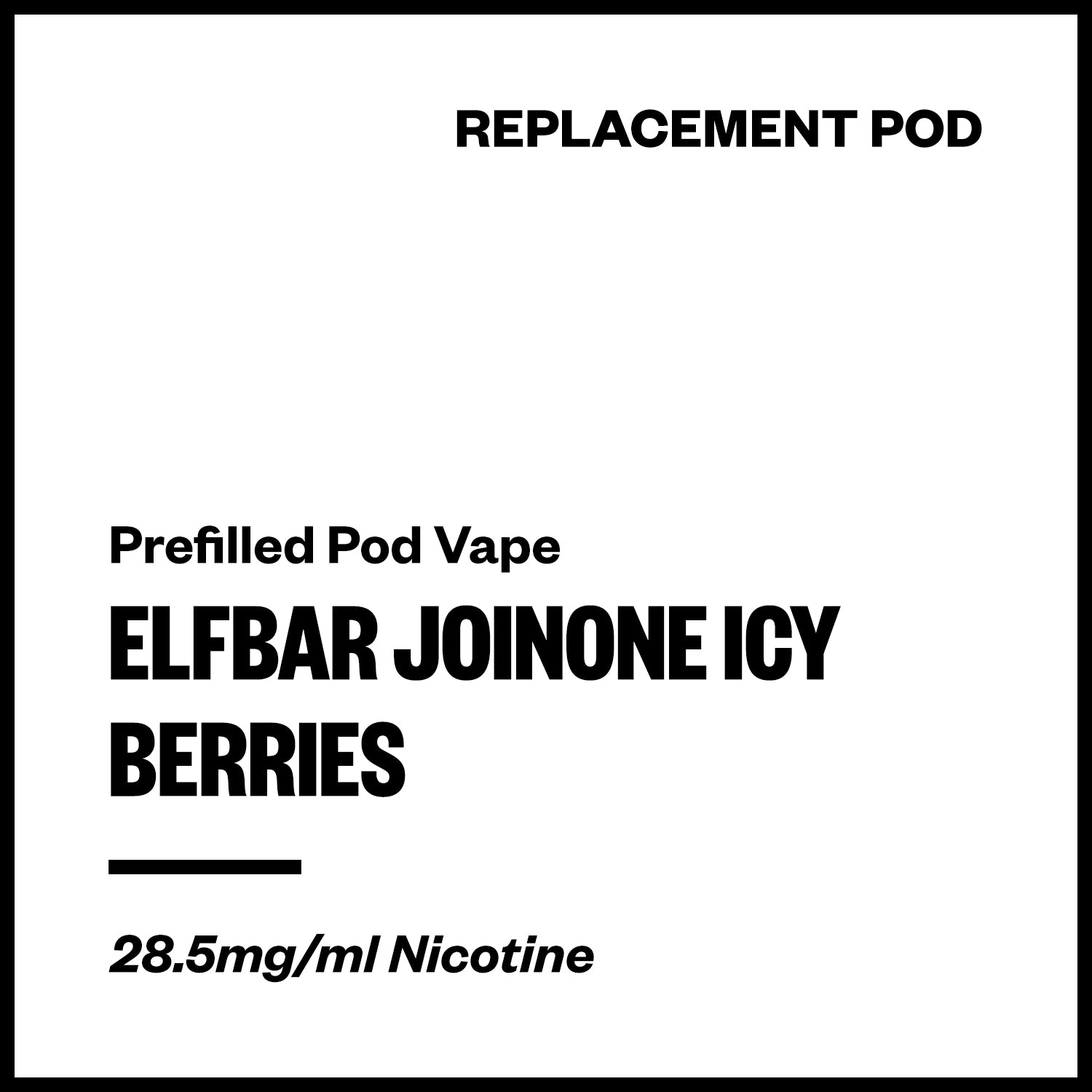 elfbar-joinoneicy-pod-berries.jpg Elfbar JoinOne Icy - Berries (Replacement Pod) - Image 1
