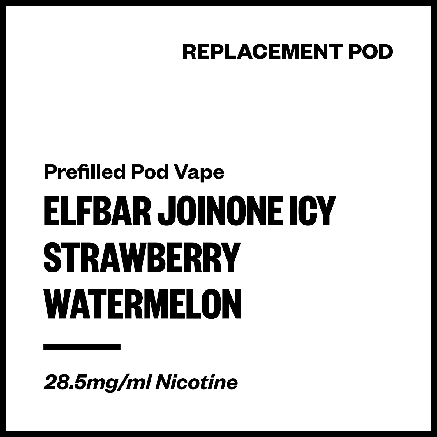 elfbar-joinoneicy-pod-strawberry-watermelon.jpg Elfbar JoinOne Icy - Strawberry Watermelon (Replacement Pod) - Image 1