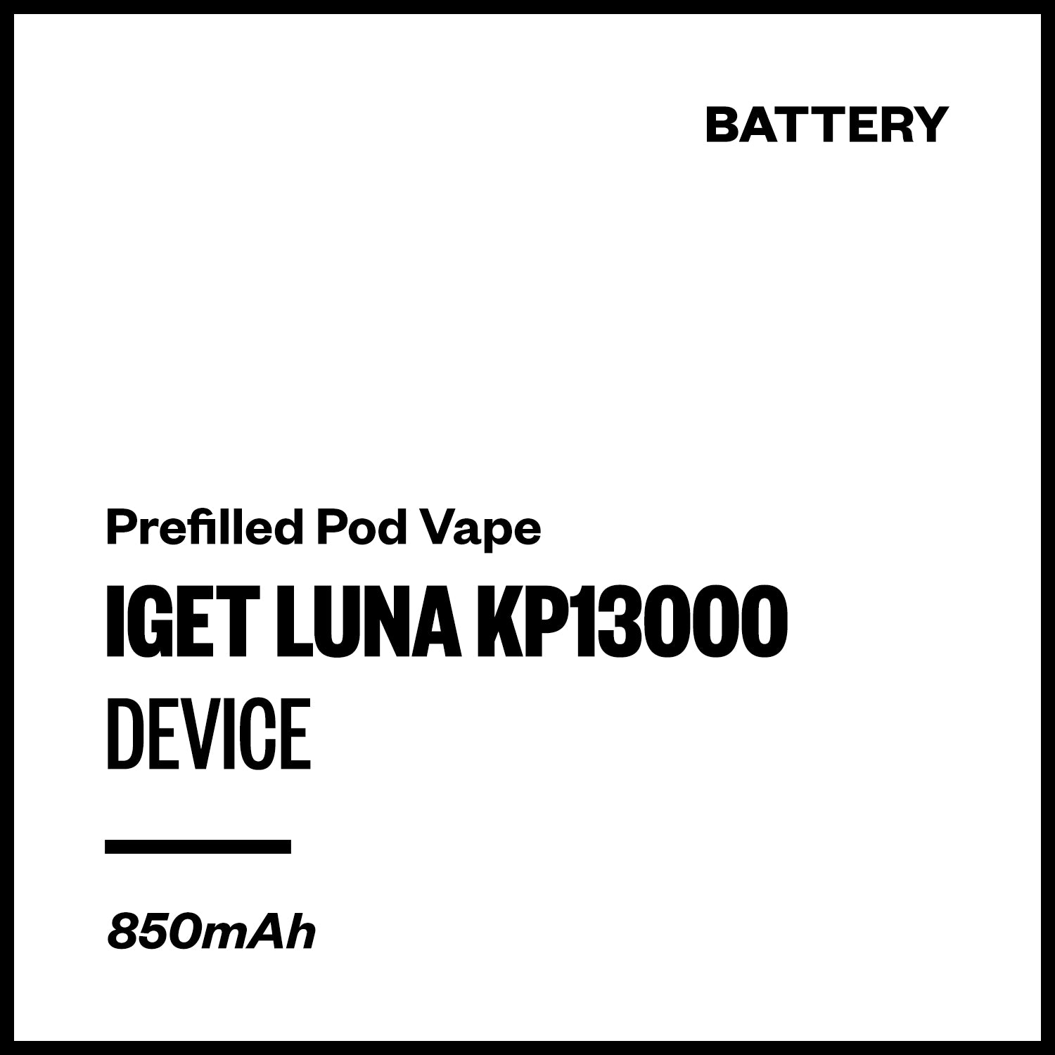iget-luna-kp13000-device.jpg IGET Luna Device (Battery Only) - Image 1