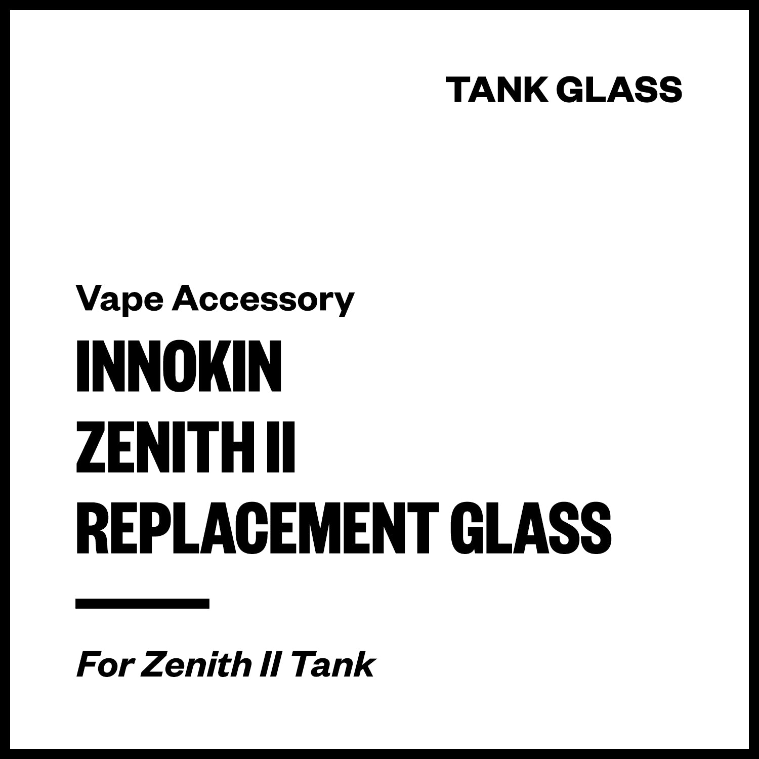 innokin-zenith-ii-glass.jpg Innokin Zenith II Replacement Glass - Image 1